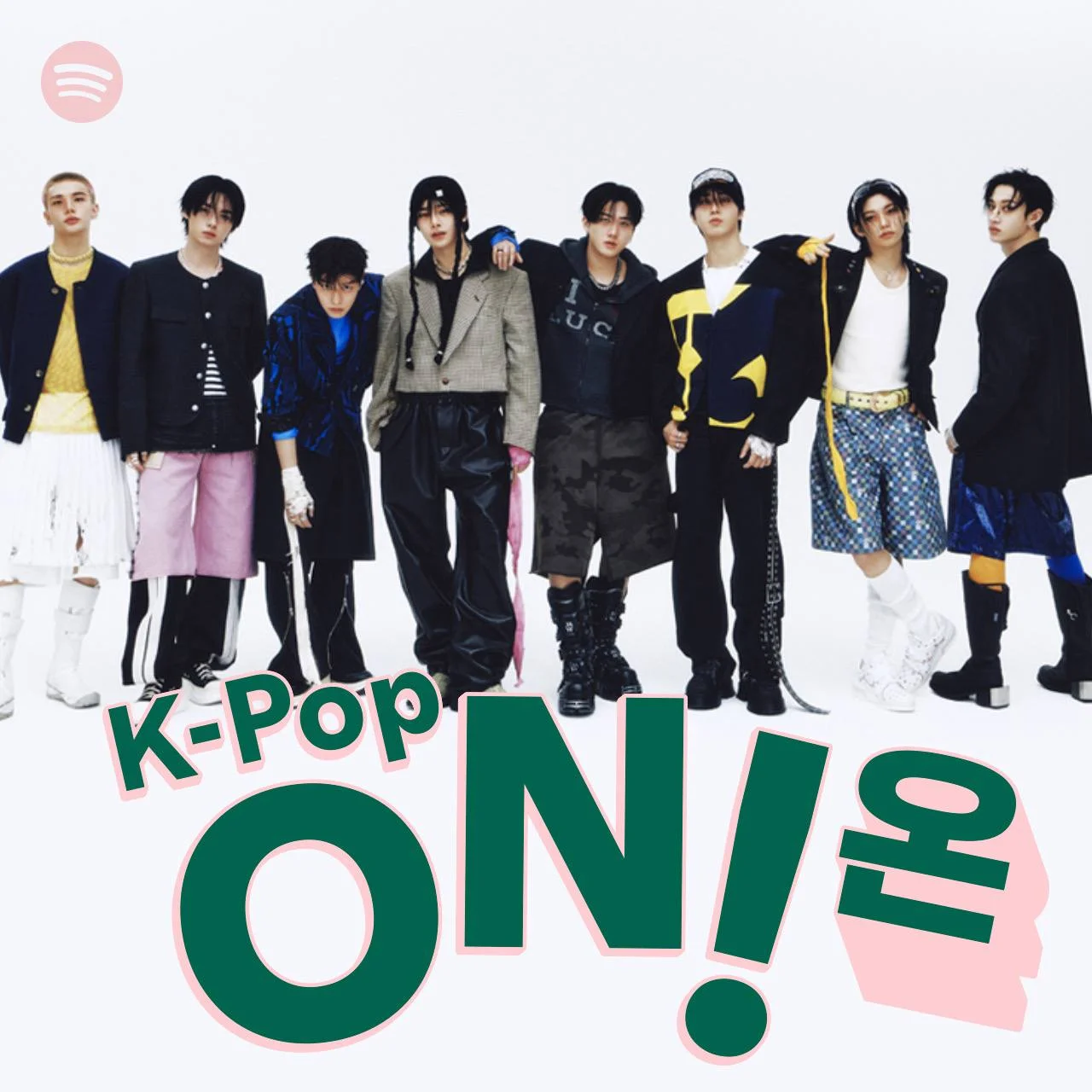 Обложка плейлиста K-Pop ON! на Spotify